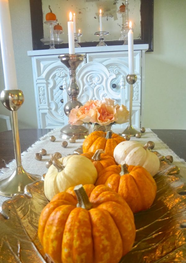 Fall Vignettes and Tablescapes