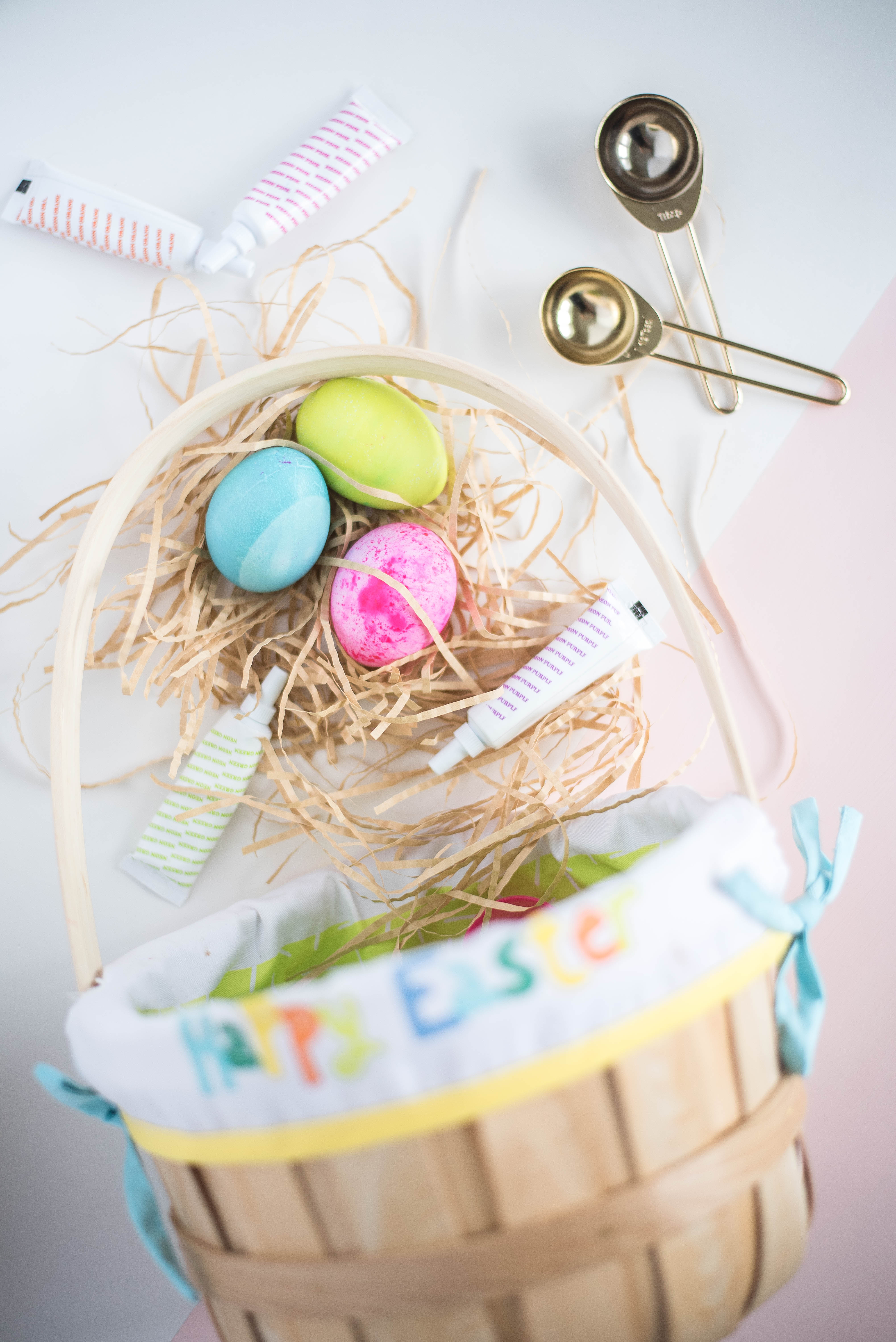 Easter basket DIY play dough recipe