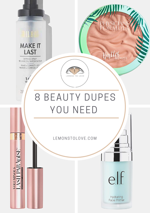 10 Beauty Dupes You Need